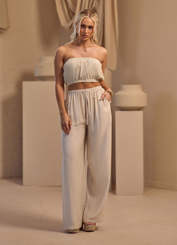 Gym King Signature Woven Trousers Petite Warm Linen