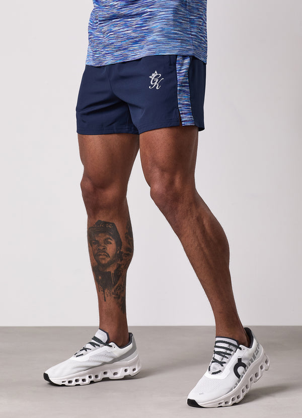 gym king Space Dye Panel 5" Short Navy/Galactic Blue