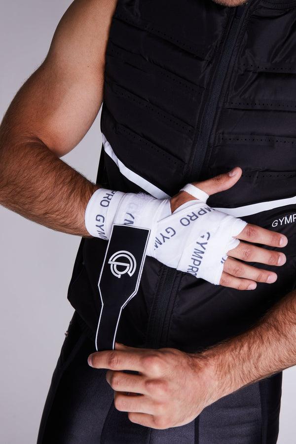 Gympro 4.5m Boxing Hand Wraps - White