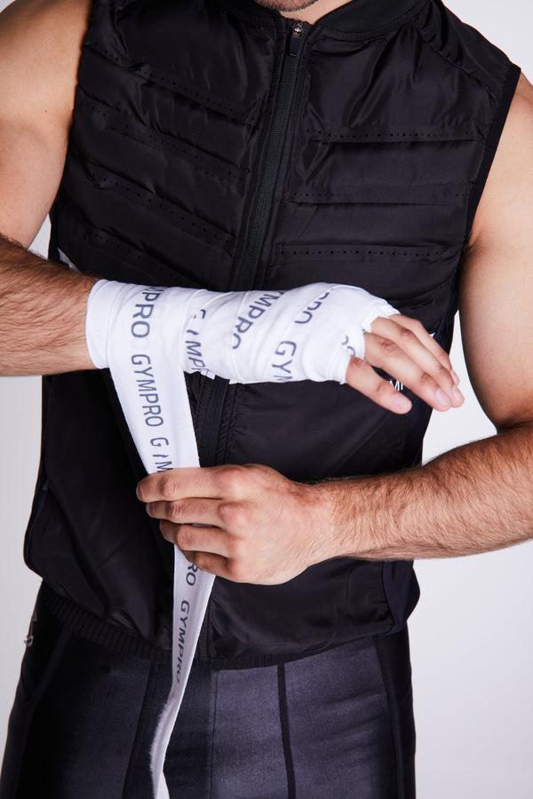 Gympro 4.5m Boxing Hand Wraps - White