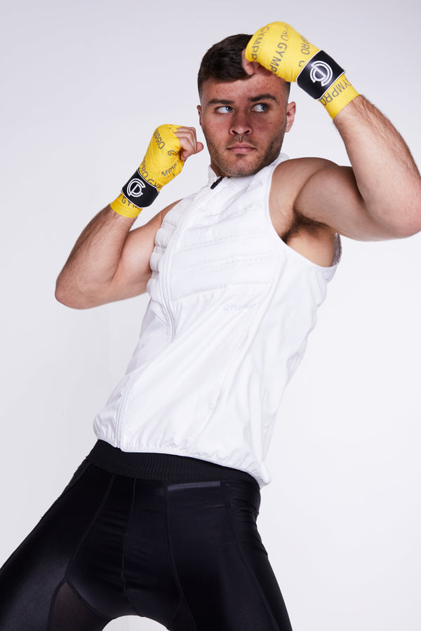 Gympro 4.5m Boxing Hand Wraps - Yellow