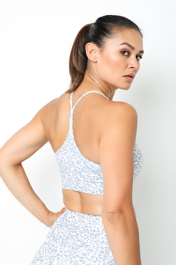 Gympro Align Leopard Print Bra