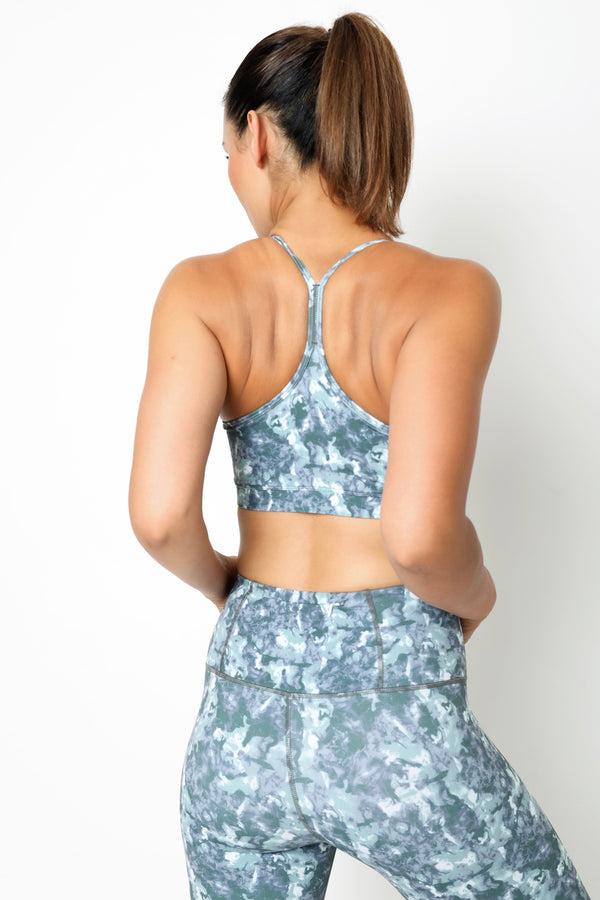 Gympro Align Marble Print Bra