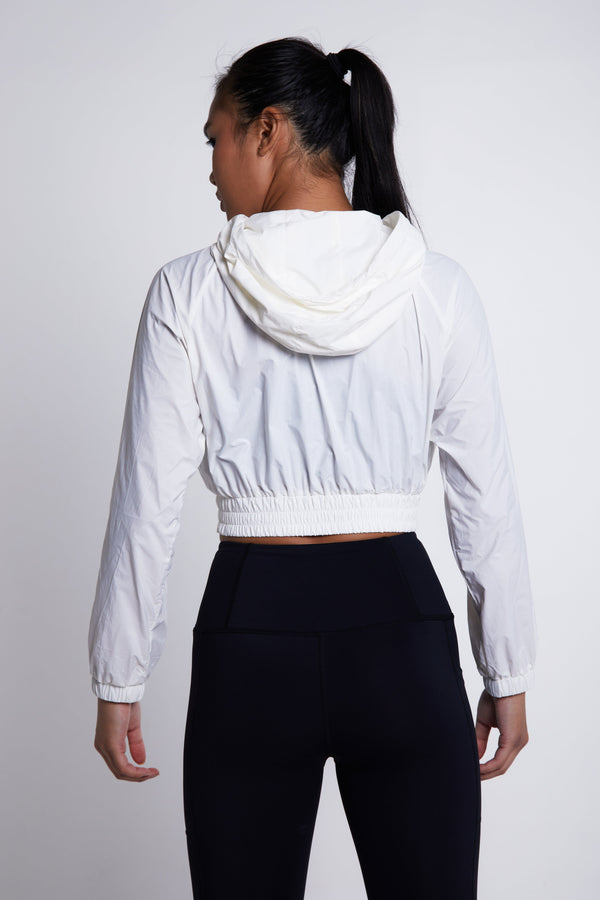 Gympro Elevation Running Jacket - White