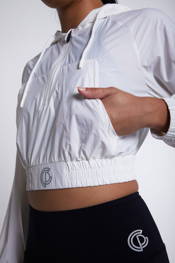 Gympro Elevation Running Jacket - White