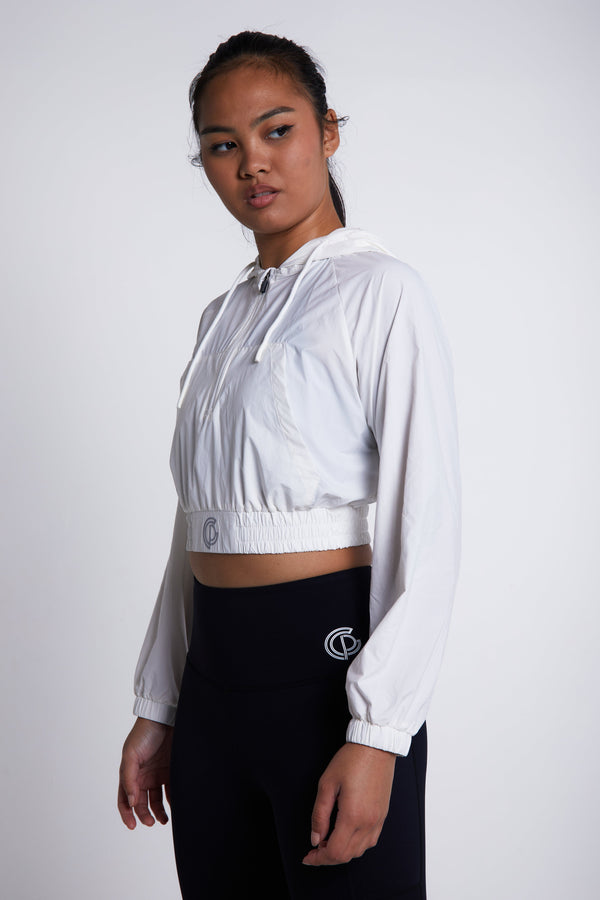 Gympro Elevation Running Jacket - White