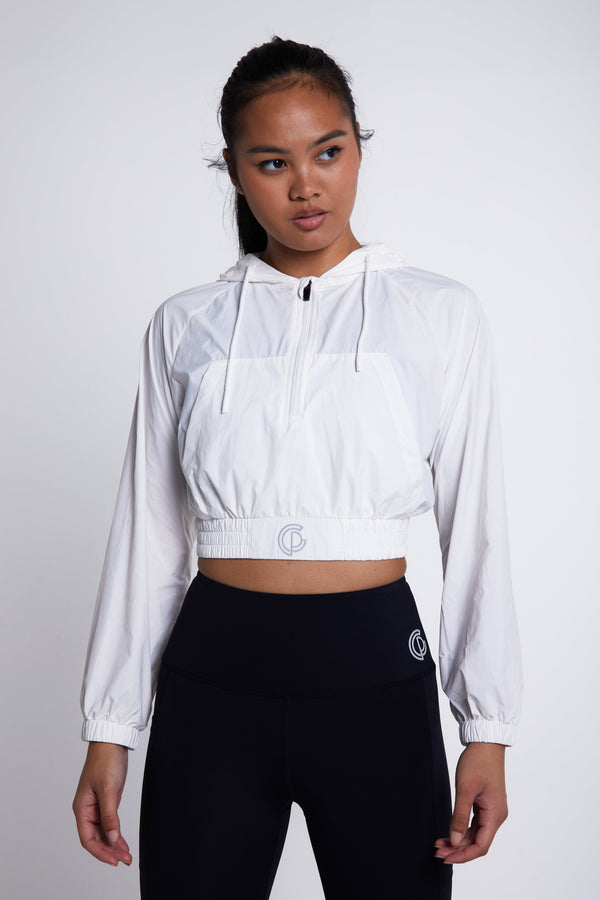 gympro Elevation Running Jacket - White