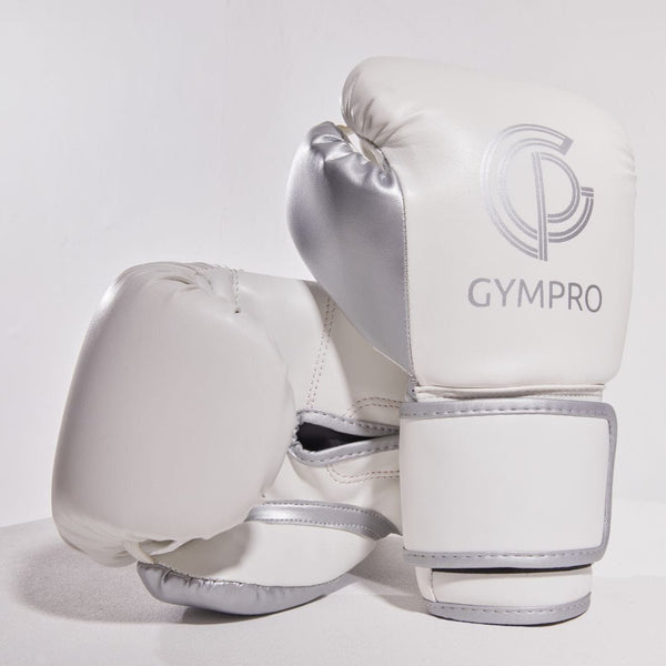 Gympro Pro - Boxing Gloves - White