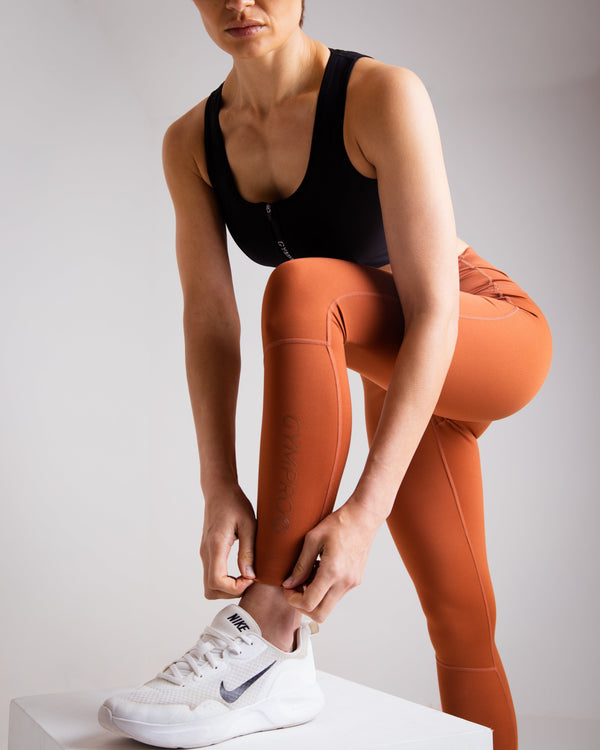 Gympro Womens - 365 Leggings - Aztec Brick