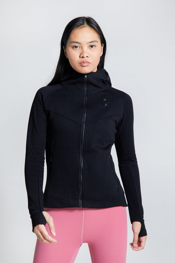 gympro Womens- Contour Jacket - Black