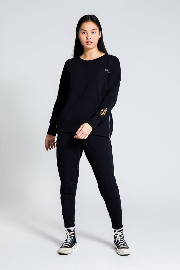 Gympro Womens - Essential Jumper - Black
