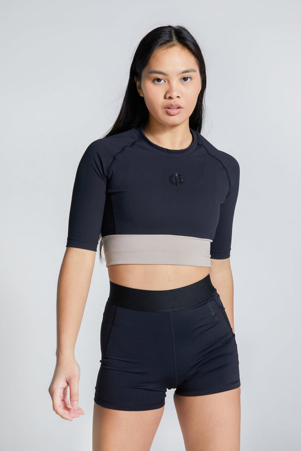 gympro Womens - GymPro Crop Top - Black