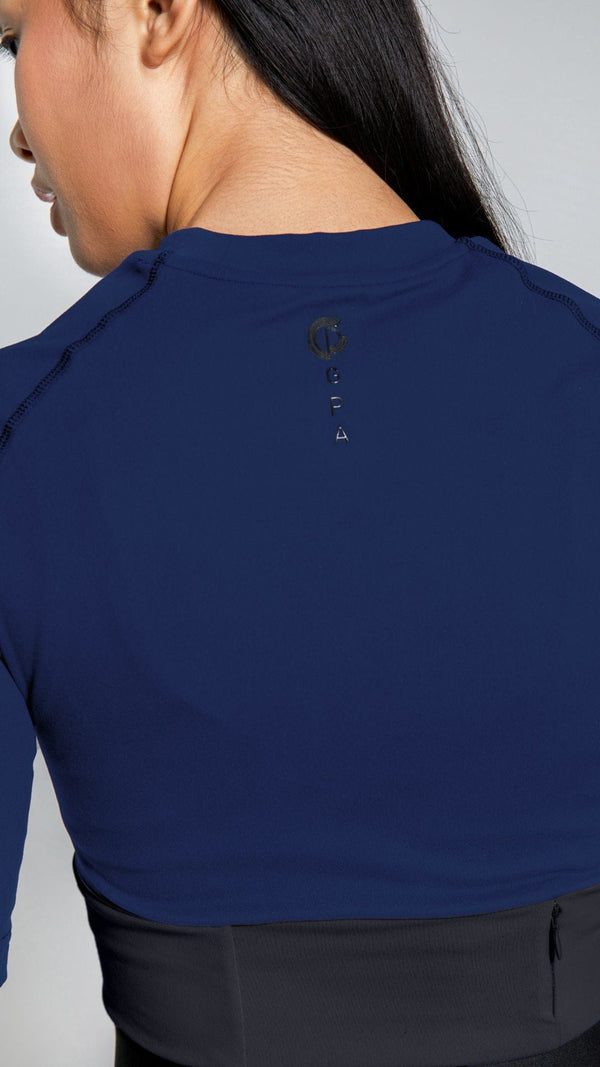 Gympro Womens - GymPro Crop Top - Blue