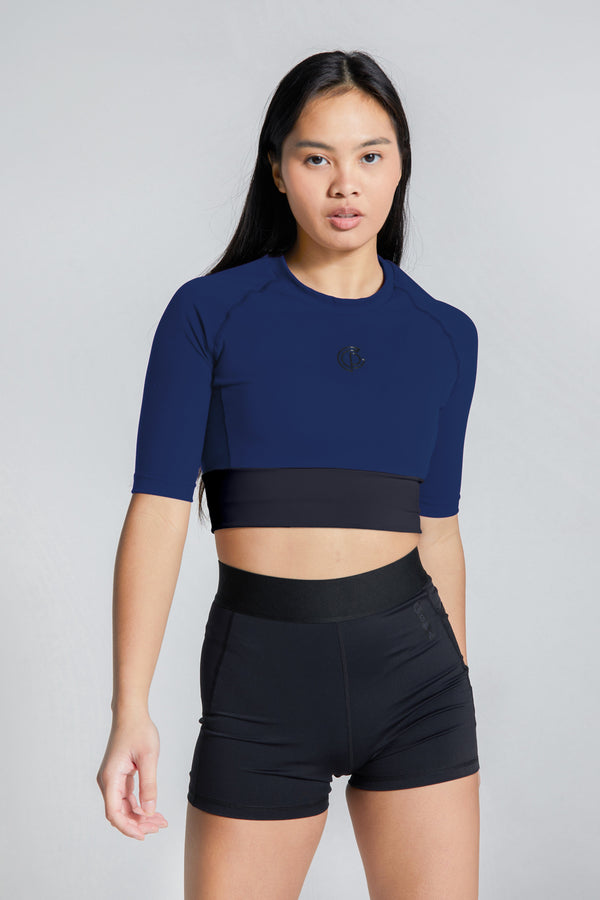 gympro Womens - GymPro Crop Top - Blue
