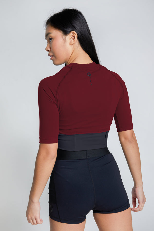 Gympro Womens - GymPro Crop Top - Red