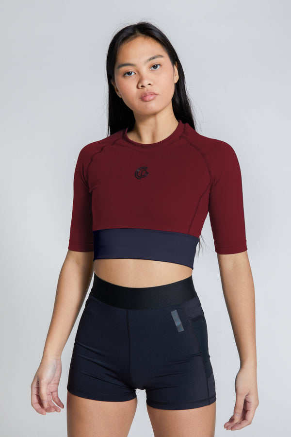Gympro Womens - GymPro Crop Top - Red