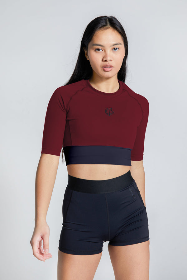 gympro Womens - GymPro Crop Top - Red