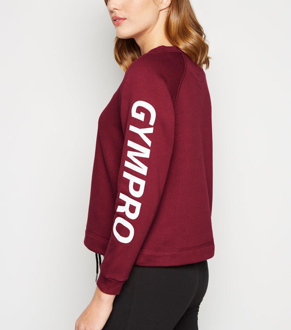 Gympro Womens - Iconic Logo Sweatshirt - Berry