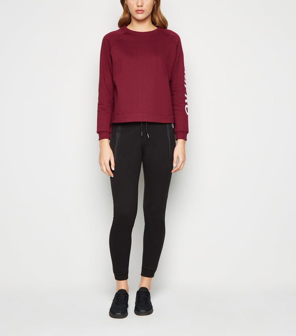 Gympro Womens - Iconic Logo Sweatshirt - Berry