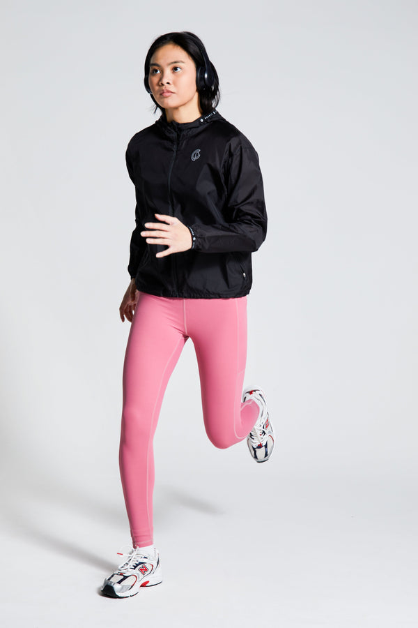 Gympro Womens- Lightweight Running Jacket - Black