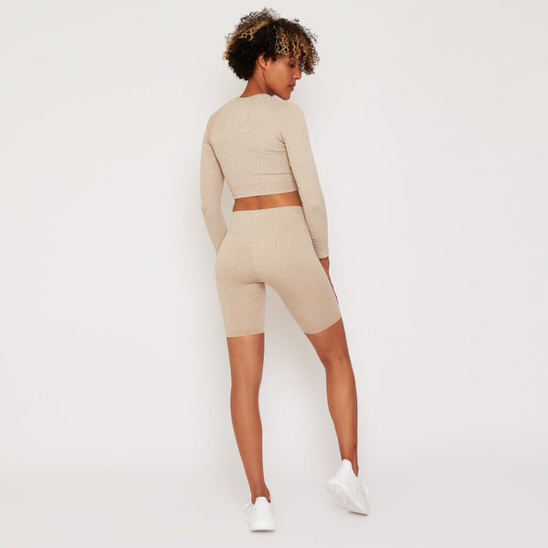 Gympro Womens - Lili Seamless Short - Biscuit