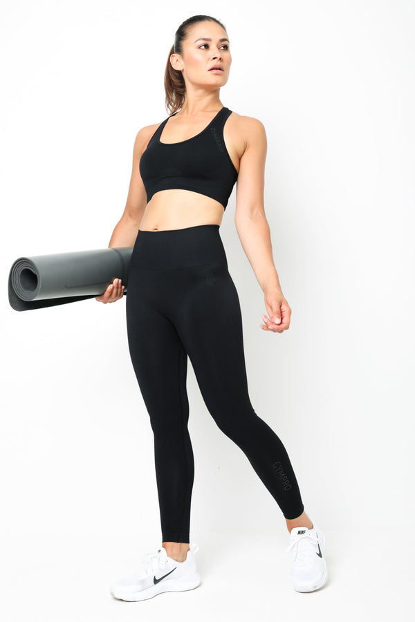 Gympro Womens - Lili Seamless Sports Bra - Black