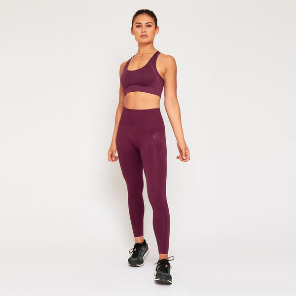 Gympro Womens - Lili Seamless Sports Bra - Plum