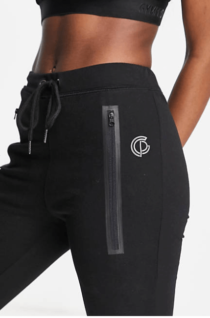 Gympro Womens - Luxury Fitted Joggers - Black