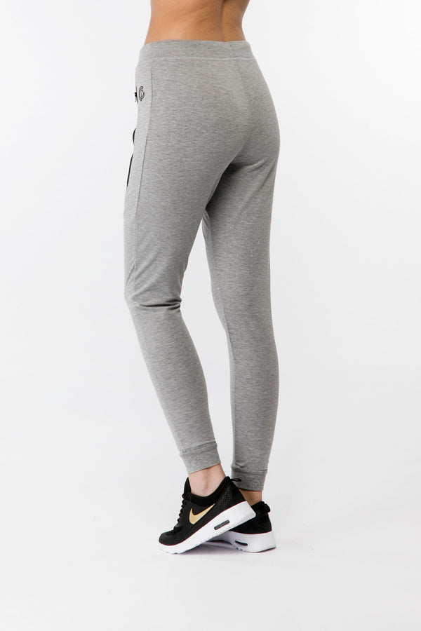 Gympro Womens - Luxury Fitted Joggers - Grey