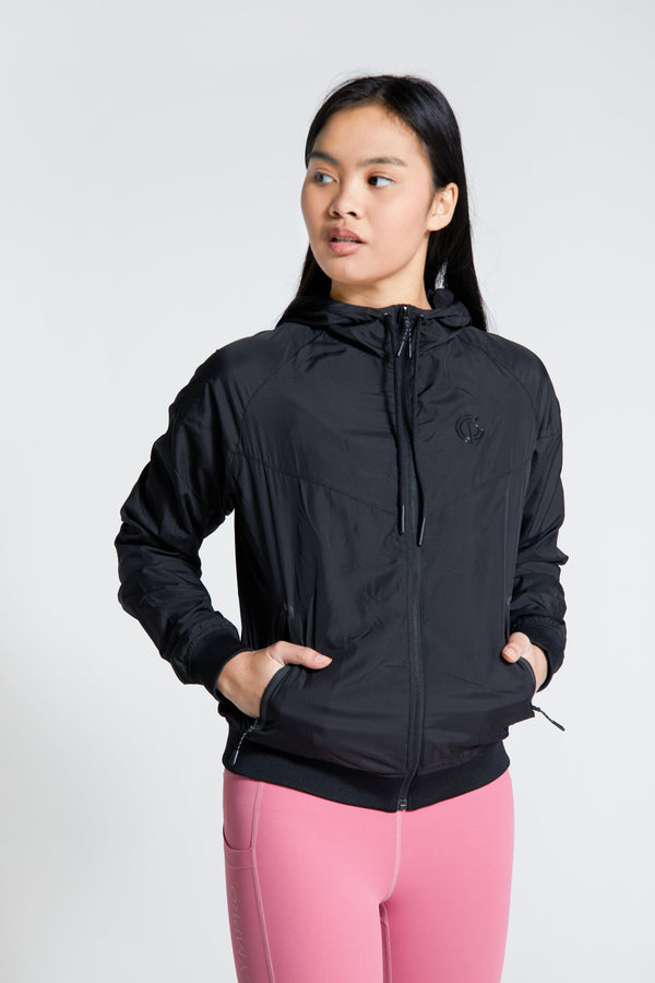 gympro Womens- Mesh Training Jacket - Black