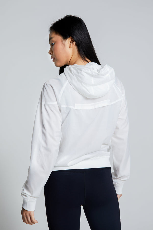 Gympro Womens- Mesh Training Jacket - White