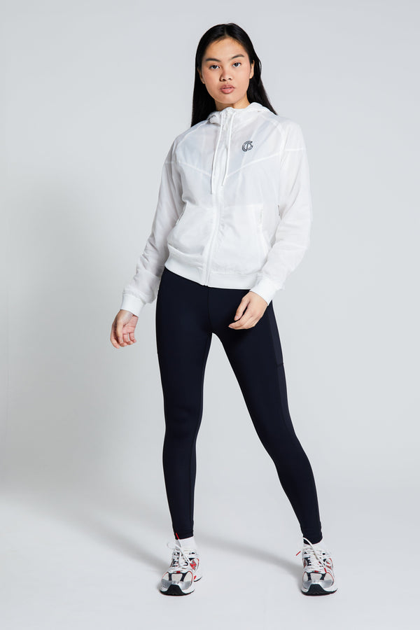 Gympro Womens- Mesh Training Jacket - White