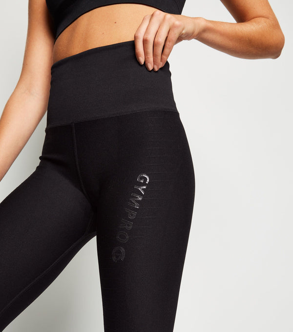 Gympro Womens - Rai Seamless Leggings - Black