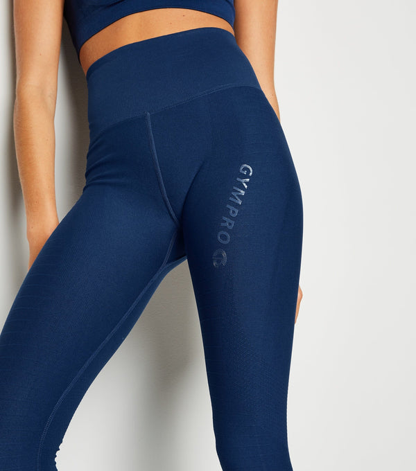 Gympro Womens - Rai Seamless Leggings - Navy