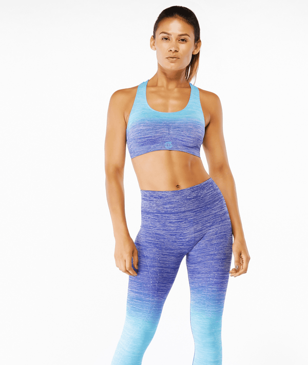 Gympro Womens - Seamless Sports Bra - Aqua