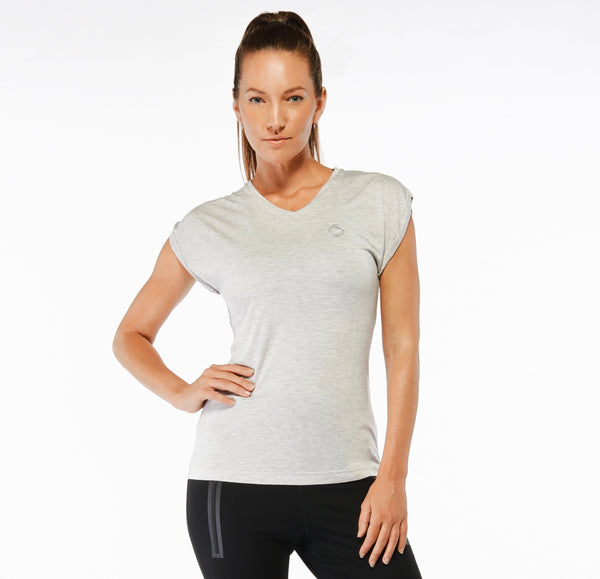 gympro Womens - Slouch T-Shirt - Grey