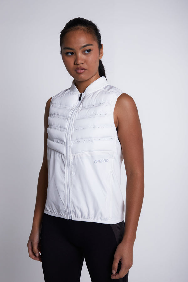 gympro XT2 Performance Gilet - White