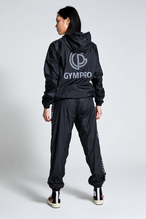 Gympro Hybrid Reflective Performance Sweat Suit - Black