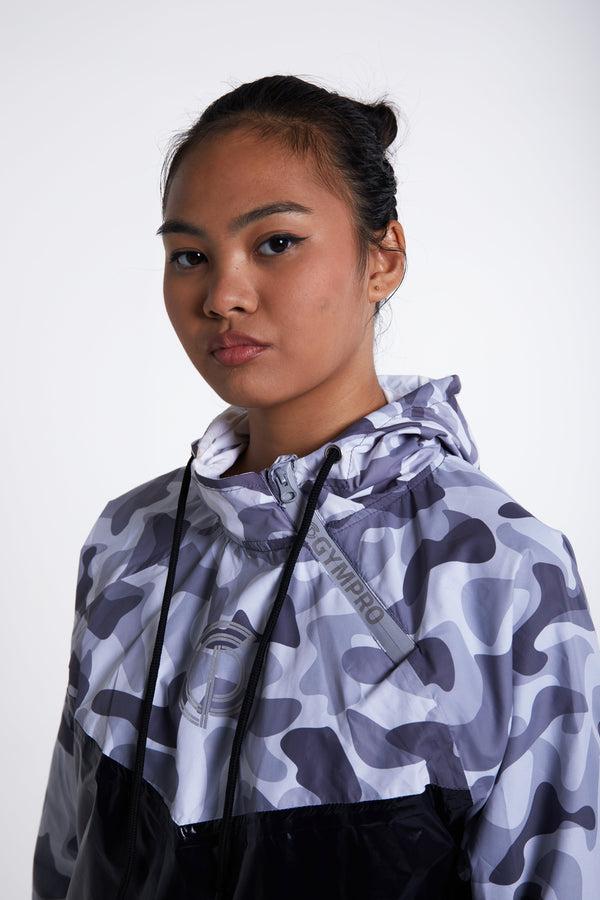 Gympro Womens - Hybrid Performance Sweat Suit - Camo/Black