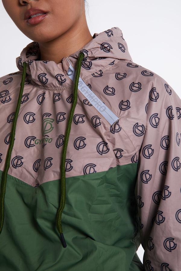 Gympro Womens - Hybrid Performance Sweat Suit - Green/Print