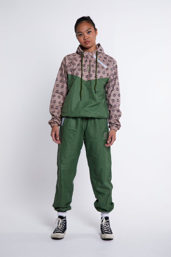 Gympro Womens - Hybrid Performance Sweat Suit - Green/Print