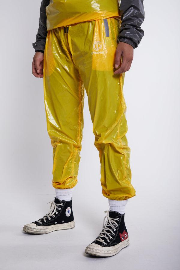 Gympro Womens - Hybrid Performance Sweat Suit - Yellow/Grey
