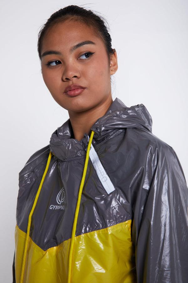 Gympro Womens - Hybrid Performance Sweat Suit - Yellow/Grey