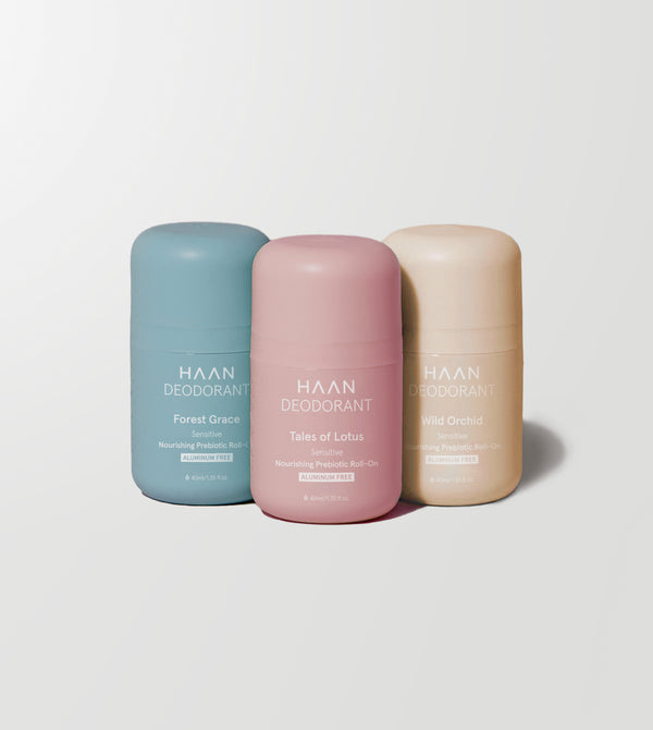 haan Aluminum Free Sensitive Deodorant 3 Pack