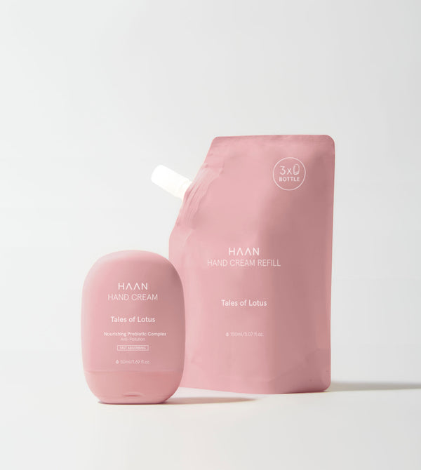 haan Hand Cream + Refill Tales of Lotus