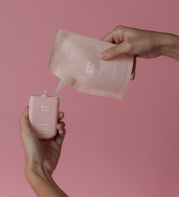 Haan Hand Sanitizer Bright Rose