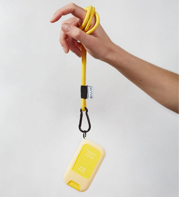 Haan Hand Sanitizer & Lanyard Pack - Citrus Noon