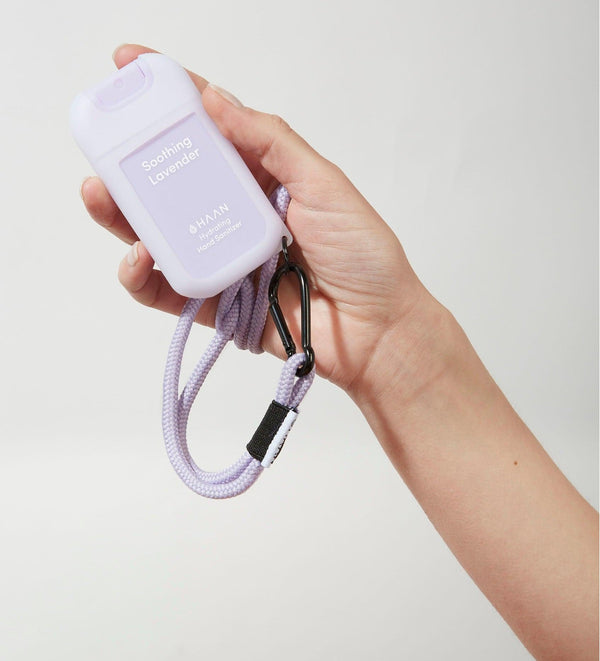 Haan Hand Sanitizer & Lanyard Pack - Soothing Lavender