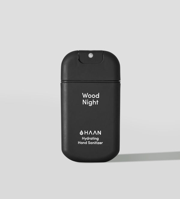 Haan Hand Sanitizer & Lanyard Pack - Wood Night