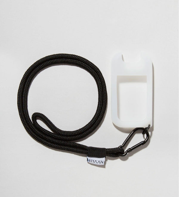 Haan Hand Sanitizer & Lanyard Pack - Wood Night